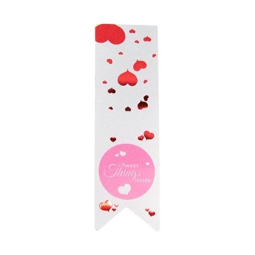 Label Sweet things inside matte white/matte pink/shiny red 500pcs