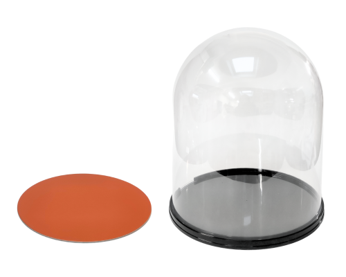 Dome large D200xH230mm black sunset orange